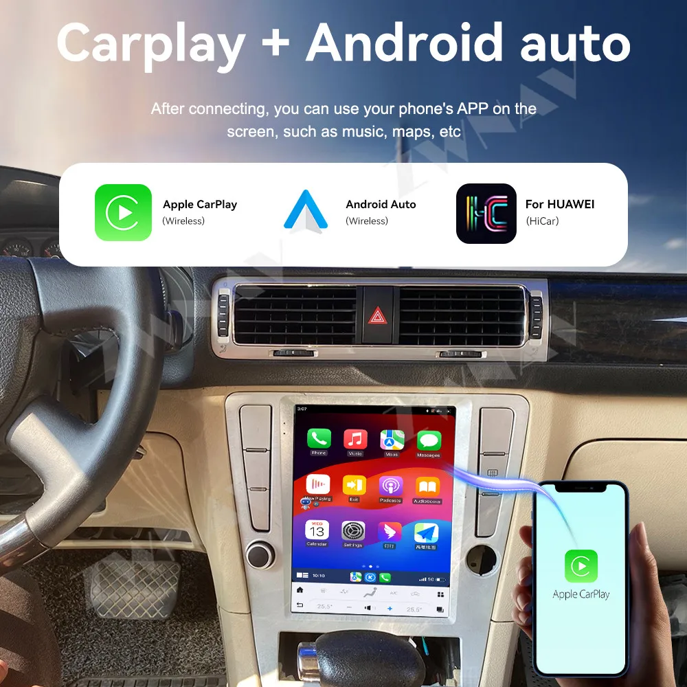 10.4 Inch Touch Screen Car Radio For Volkswagen Passat 2006-2012 Android 14 Multimedia Player Carplay GPS Navigation Head Unit
10.4 Inch Touch Screen Car Radio For Volkswagen Passat 2006-2012 Android 14 Multimedia Player Carplay GPS Navigation Head Unit