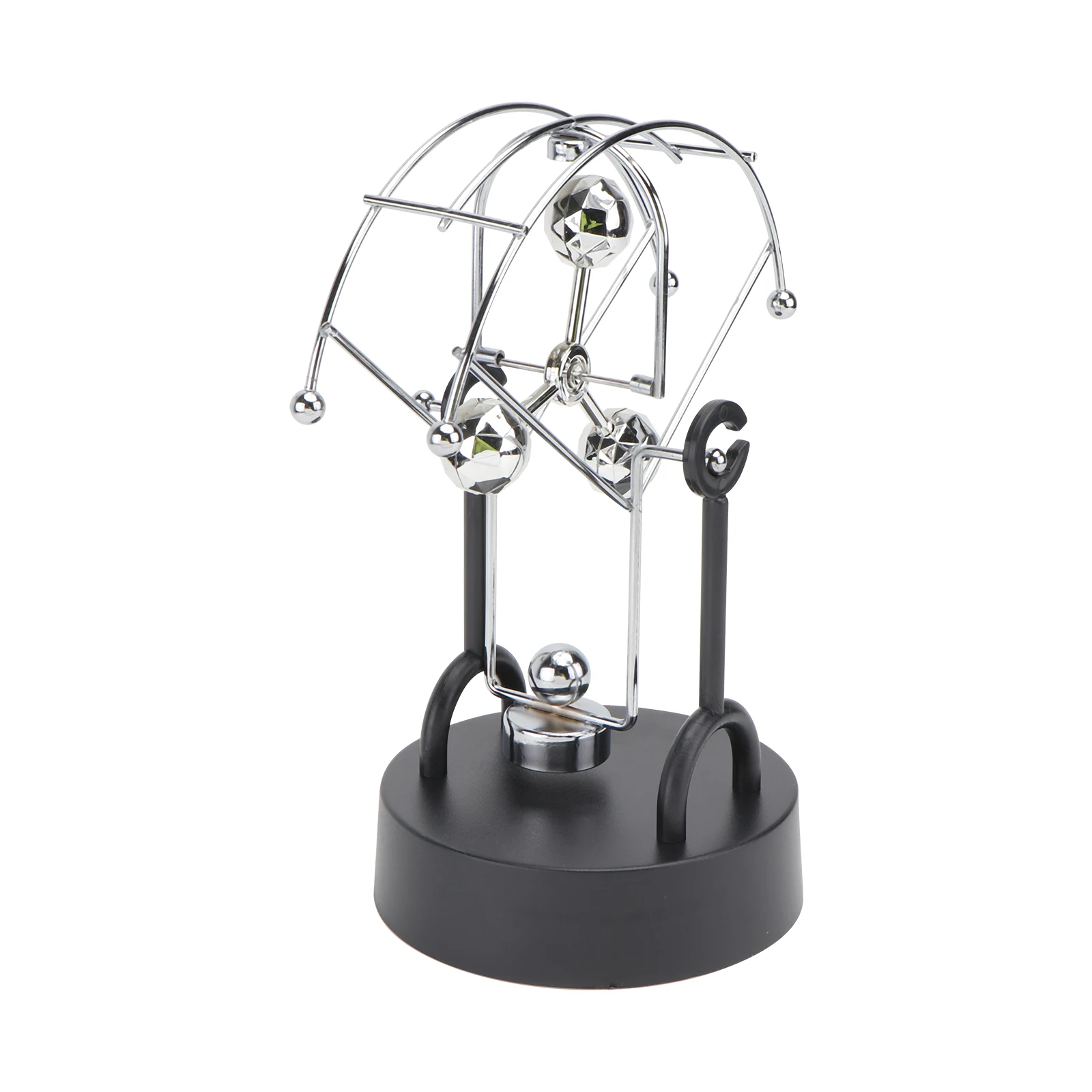 Perpetual Motion Device Science Educational Toy Energy Desktop Toys Dynamic Silver Metal Ornament
Perpetual Motion Device Science Educational Toy Energy Desktop Toys Dynamic Silver Metal Ornament