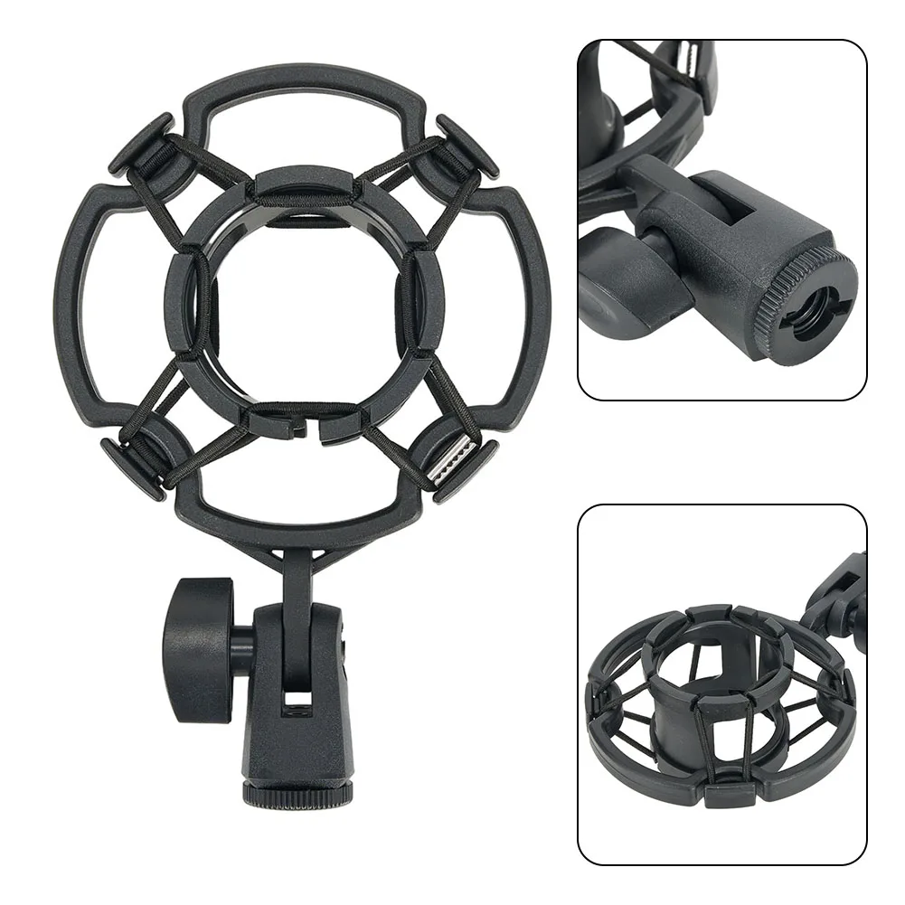 Practical Microphone Mount Shock Adjustment With Locking Knob 14.8 X 9.8cm 1pc 42-46mm For Large Diaphram Holder
Practical Microphone Mount Shock Adjustment With Locking Knob 14.8 X 9.8cm 1pc 42-46mm For Large Diaphram Holder