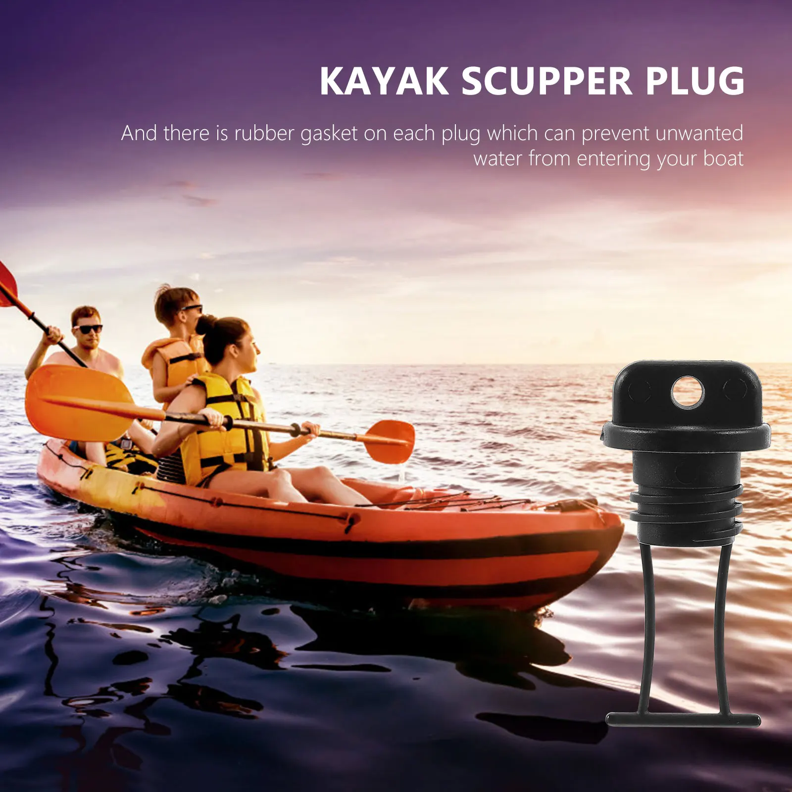 4 Pcs Hull Drain Plug Kit Durable Plastic Kayak Scupper Plugs Canoe Drain Holes Stopper Boat Thread Bung Water Drainage
4 Pcs Hull Drain Plug Kit Durable Plastic Kayak Scupper Plugs Canoe Drain Holes Stopper Boat Thread Bung Water Drainage