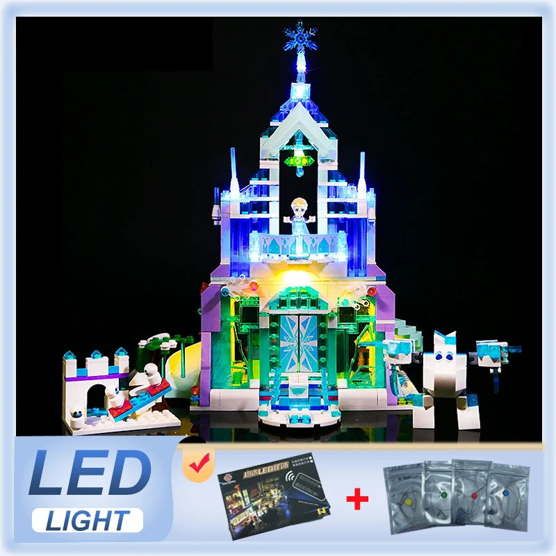DIY LED Light Kit For LEGO 41148 Elsa's Magical Ice Palace (Only LED Light,Without Blocks Model)
DIY LED Light Kit For LEGO 41148 Elsa's Magical Ice Palace (Only LED Light,Without Blocks Model)