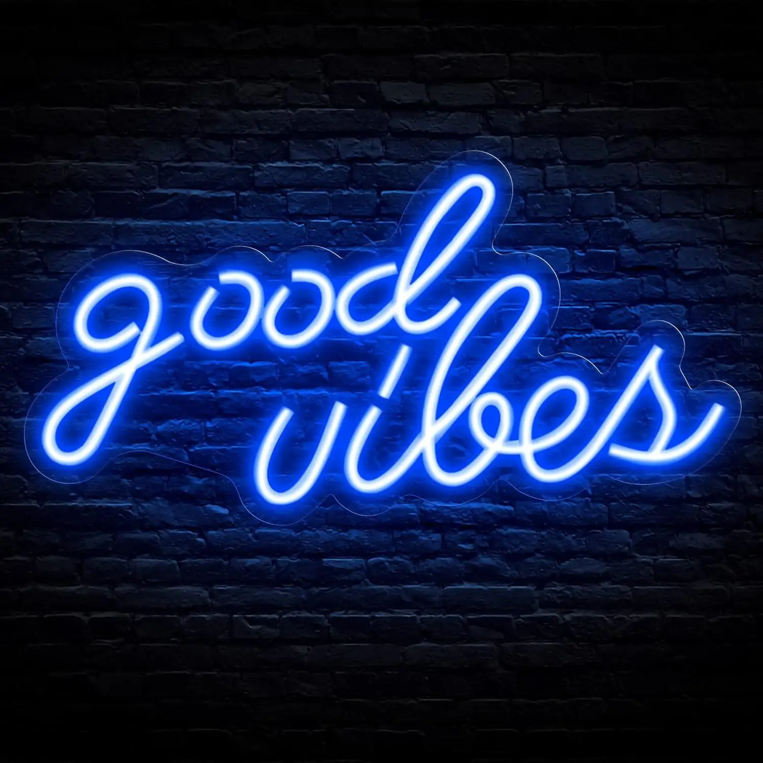 Good Vibes Neon Sign USB Powered LED Dimmable Neon Light for Bedroom Office Coffee Shop Exercise Room Bar Wall Decor Night Light
Good Vibes Neon Sign USB Powered LED Dimmable Neon Light for Bedroom Office Coffee Shop Exercise Room Bar Wall Decor Night Light