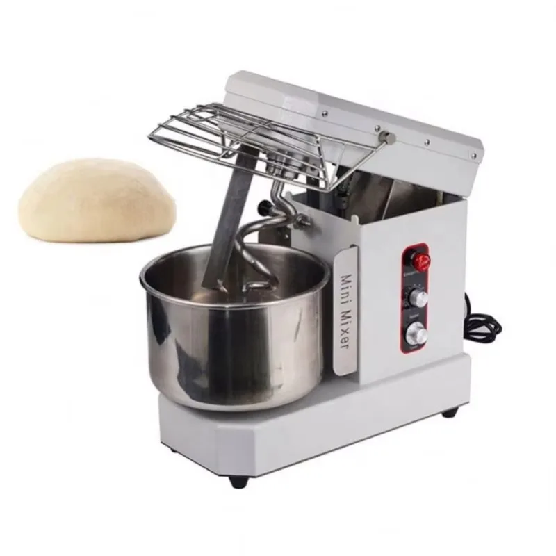 Hydraulic Lift Spiral Dough Mixer Removable Stainless Steel Bowl Commercial Tabletop Dough Kneading Machine Bakery 5kg/h 40W
Hydraulic Lift Spiral Dough Mixer Removable Stainless Steel Bowl Commercial Tabletop Dough Kneading Machine Bakery 5kg/h 40W
