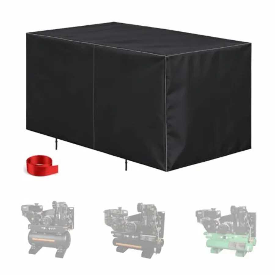 Усиленный утолщенный чехол для воздушного компрессора AG2-SM14 и большинства стационарных моделей, водонепроницаемый, пылезащитный, с защитой от УФ-излучения, на молнии
Усиленный утолщенный чехол для воздушного компрессора AG2-SM14 и большинства стационарных моделей, водонепроницаемый, пылезащитный, с защитой от УФ-излучения, на молнии