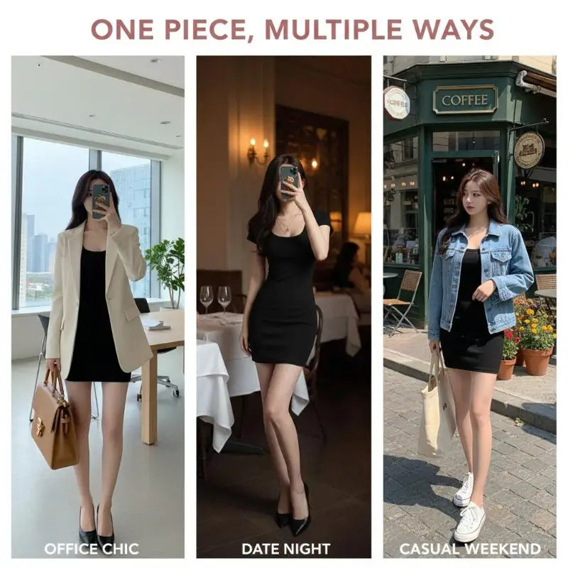 2026 Fashion Women Summer Dress Solid Color Round Neck Short Sleeve Slim For Shopping Trips
2026 Fashion Women Summer Dress Solid Color Round Neck Short Sleeve Slim For Shopping Trips