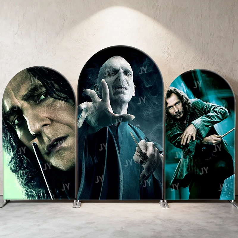 Harry Potter Snape Voldemort Sirius Wizard Magic Theme Arch Backdrop Cover Mystical Scene For Birthday Party Cute Photo Booth
Harry Potter Snape Voldemort Sirius Wizard Magic Theme Arch Backdrop Cover Mystical Scene For Birthday Party Cute Photo Booth