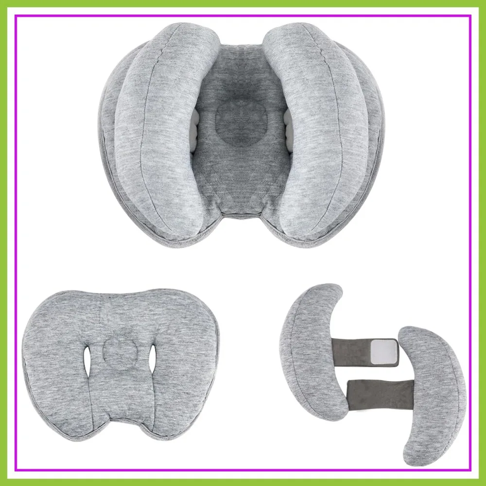 2 in 1 Adjustable Banana Shape Baby Neck Travel Pillow, Stroller Insert Cushion for Toddler, Gray
2 in 1 Adjustable Banana Shape Baby Neck Travel Pillow, Stroller Insert Cushion for Toddler, Gray