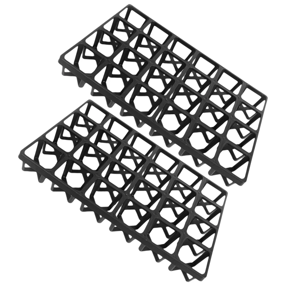 2 Pcs Seedling Tray Gardening Planting Racks Flower Pot Cactus Greenhouse Sowing Holders Storage Grown Plastic Seedlings Baby
2 Pcs Seedling Tray Gardening Planting Racks Flower Pot Cactus Greenhouse Sowing Holders Storage Grown Plastic Seedlings Baby