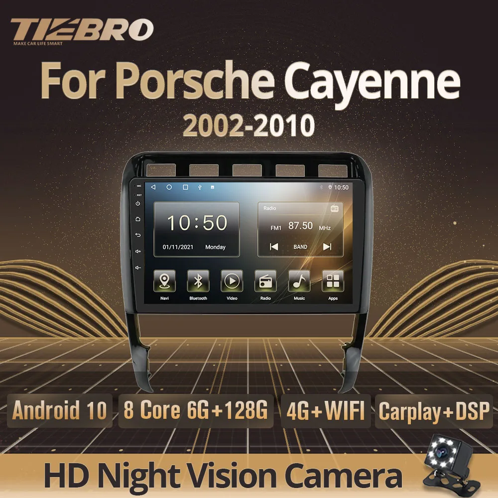 Автомагнитола Tiebro для Porsche Cayenne 2002-2010 2 DIN Android 10 Автомобильный мультимедийный видеоплеер Радио автомобильный Carplay DSP No 2DIN
Автомагнитола Tiebro для Porsche Cayenne 2002-2010 2 DIN Android 10 Автомобильный мультимедийный видеоплеер Радио автомобильный Carplay DSP No 2DIN
