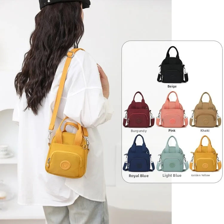 Lightweight Nylon Crossbody Bag Fashionable Shopping Commuting Handbag Multi-Layer Compartments Women's Bag Soft Shoulder Strap
Lightweight Nylon Crossbody Bag Fashionable Shopping Commuting Handbag Multi-Layer Compartments Women's Bag Soft Shoulder Strap