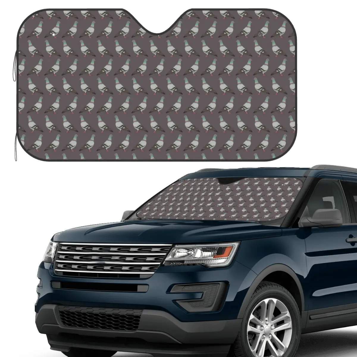 Pigeon Walk 2020 Grey Sunshade Windscreen Car Front Windshield Window Sun Visor Accessories Covers
Pigeon Walk 2020 Grey Sunshade Windscreen Car Front Windshield Window Sun Visor Accessories Covers