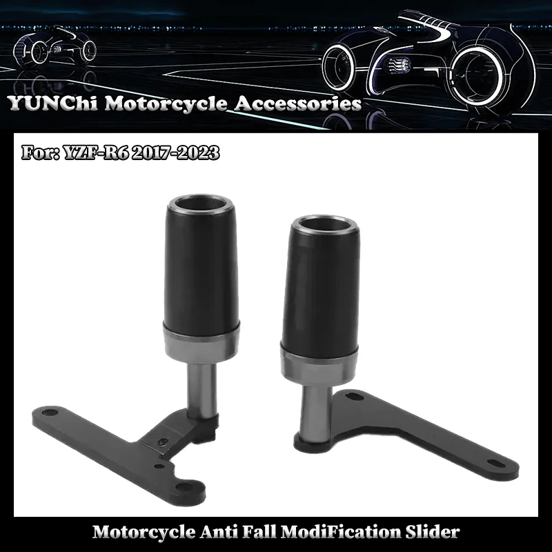 Motorcycle CNC Falling Protection Frame Slider Fairing Guard Anti Crash Pad Protector For YAMAHA YZF-R6 2017-2023
Motorcycle CNC Falling Protection Frame Slider Fairing Guard Anti Crash Pad Protector For YAMAHA YZF-R6 2017-2023