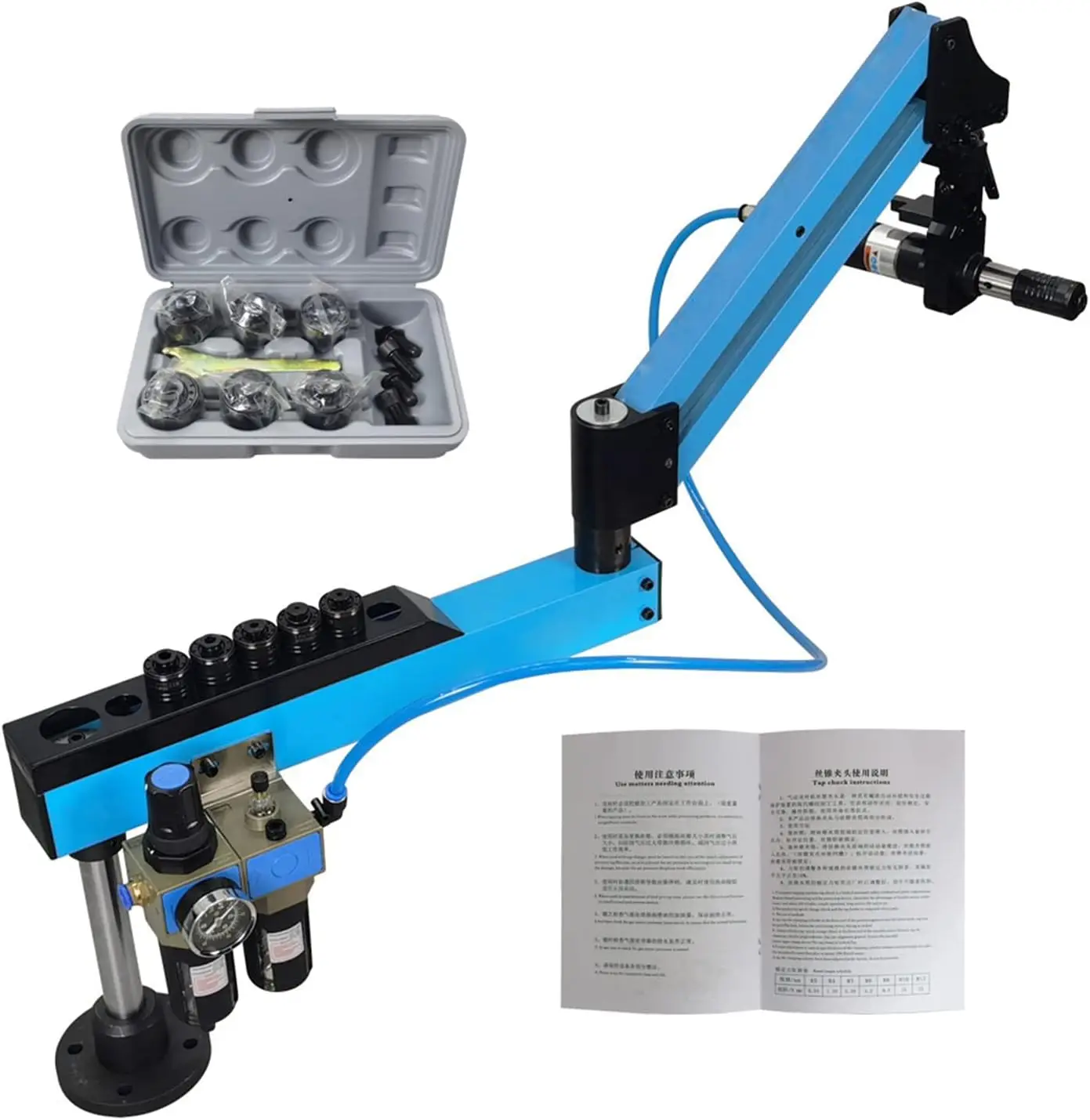 Flexible Arm M3-M12 Pneumatic Universal Automatic Tapping Machine Pump 12 15 Provided Drilling & Milling Machine Fantai 360 /
Flexible Arm M3-M12 Pneumatic Universal Automatic Tapping Machine Pump 12 15 Provided Drilling & Milling Machine Fantai 360 /
