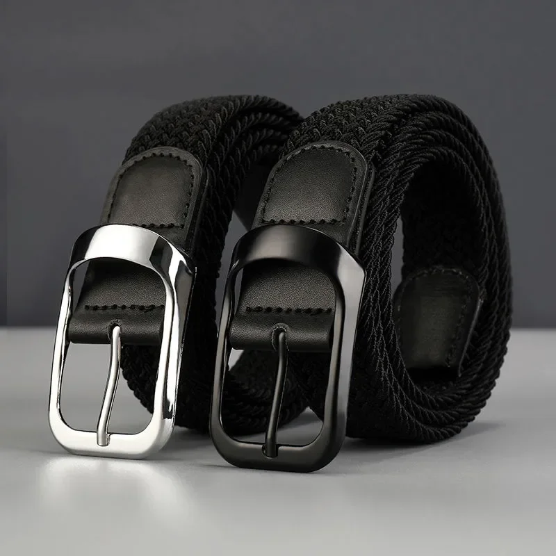 Men's And Women's Woven Waistband, Elastic Canvas Belt, Women's Korean Version Versatile Student Pants Waistband
Men's And Women's Woven Waistband, Elastic Canvas Belt, Women's Korean Version Versatile Student Pants Waistband