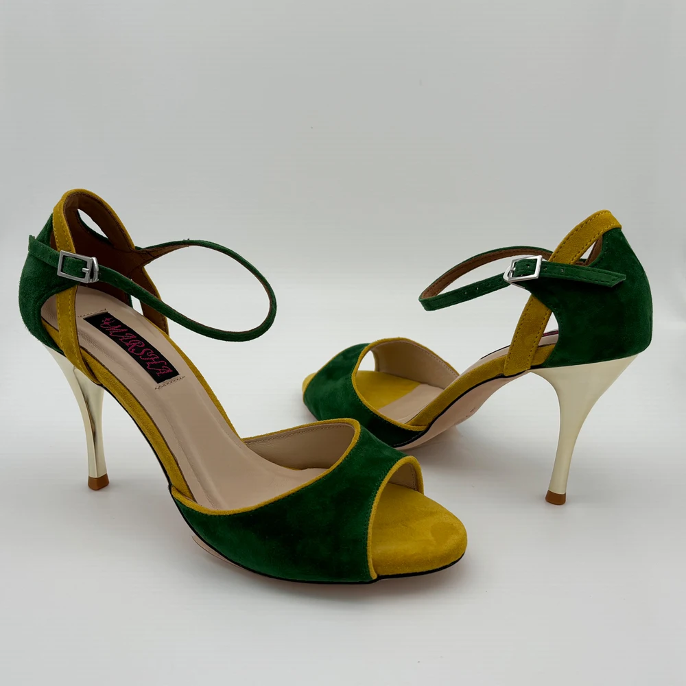 Пикантные новые танцевальные туфли для аргентинского танго, свадебные туфли, вечерние туфли для женщин, туфли для фламенко, кожаная подошва T628266DGYS на высоком каблуке
Пикантные новые танцевальные туфли для аргентинского танго, свадебные туфли, вечерние туфли для женщин, туфли для фламенко, кожаная подошва T628266DGYS на высоком каблуке