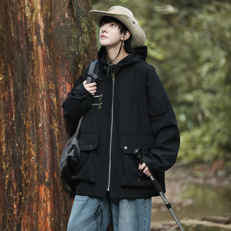 Outdoor Men's Jaet Autumn Trendy Functional Sle Mountain Climbing Suit y Workwear Jaet Windproof Long Sve Zipp...
Outdoor Men's Jaet Autumn Trendy Functional Sle Mountain Climbing Suit y Workwear Jaet Windproof Long Sve Zipp...