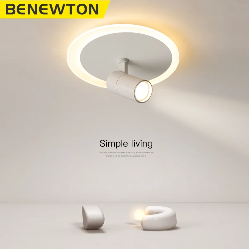 BENEWTON White Aisle ceiling lights for room decor Led ceiling lamp for Foyer Corridor led lamp nordic modern home Decoration
BENEWTON White Aisle ceiling lights for room decor Led ceiling lamp for Foyer Corridor led lamp nordic modern home Decoration