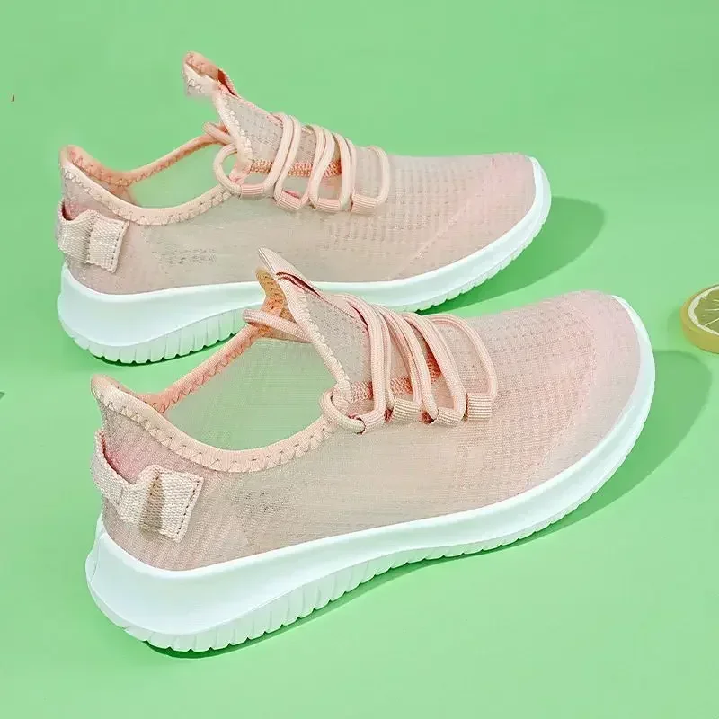 Spring and Autumn New Breathable Soft-soled Light Wear-resistant Shoes Comfortable Mesh Sports Women's Casual Sports Shoes
Spring and Autumn New Breathable Soft-soled Light Wear-resistant Shoes Comfortable Mesh Sports Women's Casual Sports Shoes