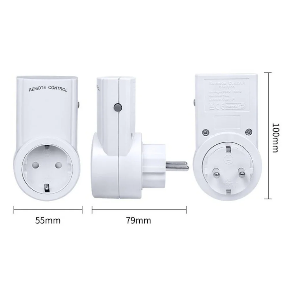 Беспроводная розетка дистанционного управления 220 В для бытовой техники — функция выключения в группе проникающего сигнала на стене и дистанционный диапазон 30 м
Беспроводная розетка дистанционного управления 220 В для бытовой техники — функция выключения в группе проникающего сигнала на стене и дистанционный диапазон 30 м