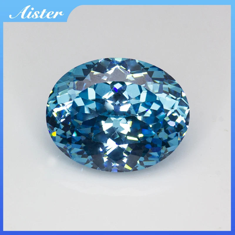 New Aquamarine Oval 100 Faceted Cut Cubic Zirconia Lab Zircon CZ 4K Cutting 5A+ Quality for Jewelry Making
New Aquamarine Oval 100 Faceted Cut Cubic Zirconia Lab Zircon CZ 4K Cutting 5A+ Quality for Jewelry Making