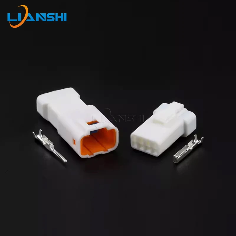 5set JST Automotive waterproof connector 04T 04R-JWPF- VSVLE-S Male/Female plug 4P harness plug rubber shell with terminal
5set JST Automotive waterproof connector 04T 04R-JWPF- VSVLE-S Male/Female plug 4P harness plug rubber shell with terminal