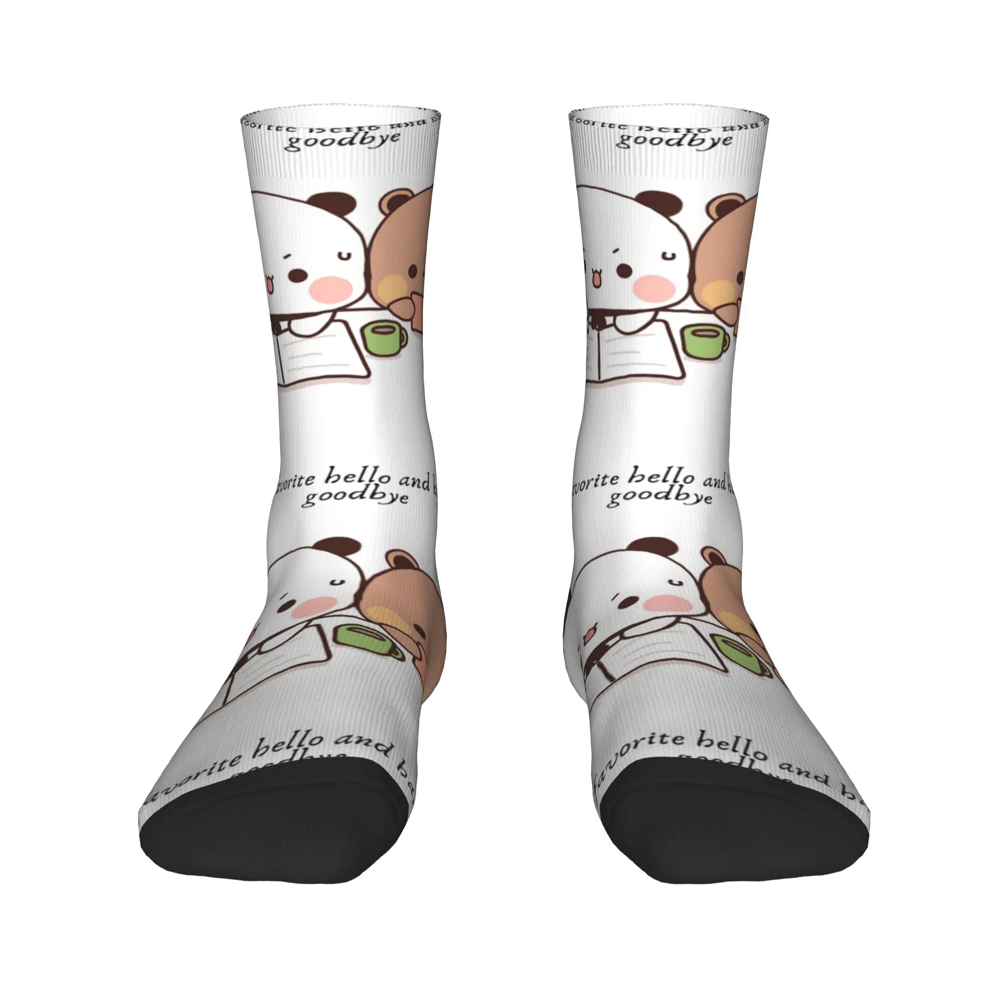 Bubu Dudu Panda And Brownie Bear Couple Dress Socks Men's Women's Warm Spring Summer Autumn Winter Crew Socks
Bubu Dudu Panda And Brownie Bear Couple Dress Socks Men's Women's Warm Spring Summer Autumn Winter Crew Socks