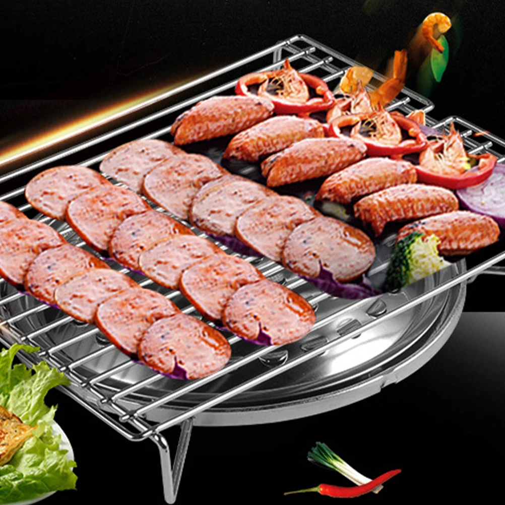 Stainless Steel Grill Portable Camping BBQ Portable Grill For Barbecue Party Grilling Rack Gas Burner Wok Skewers Kebab
Stainless Steel Grill Portable Camping BBQ Portable Grill For Barbecue Party Grilling Rack Gas Burner Wok Skewers Kebab