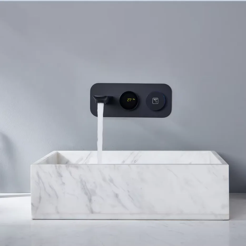 Stepon F6 Automatic Basin Smart Thermostatic Faucet Digital Water Tap Sensor Concealed Faucet Quality Guarantee Automatic Faucet
Stepon F6 Automatic Basin Smart Thermostatic Faucet Digital Water Tap Sensor Concealed Faucet Quality Guarantee Automatic Faucet