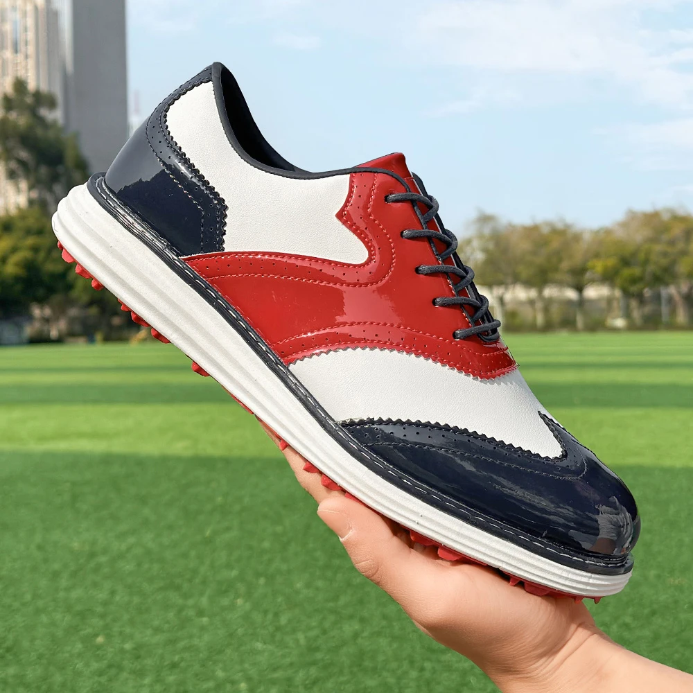 Italian Designer Men's Casual Sneakers, Luxury Natural Cowhide Shoes, Elegant Business Wedding Formal Shoes, Large Size High Quality Golf Shoes
Italian Designer Men's Casual Sneakers, Luxury Natural Cowhide Shoes, Elegant Business Wedding Formal Shoes, Large Size High Quality Golf Shoes