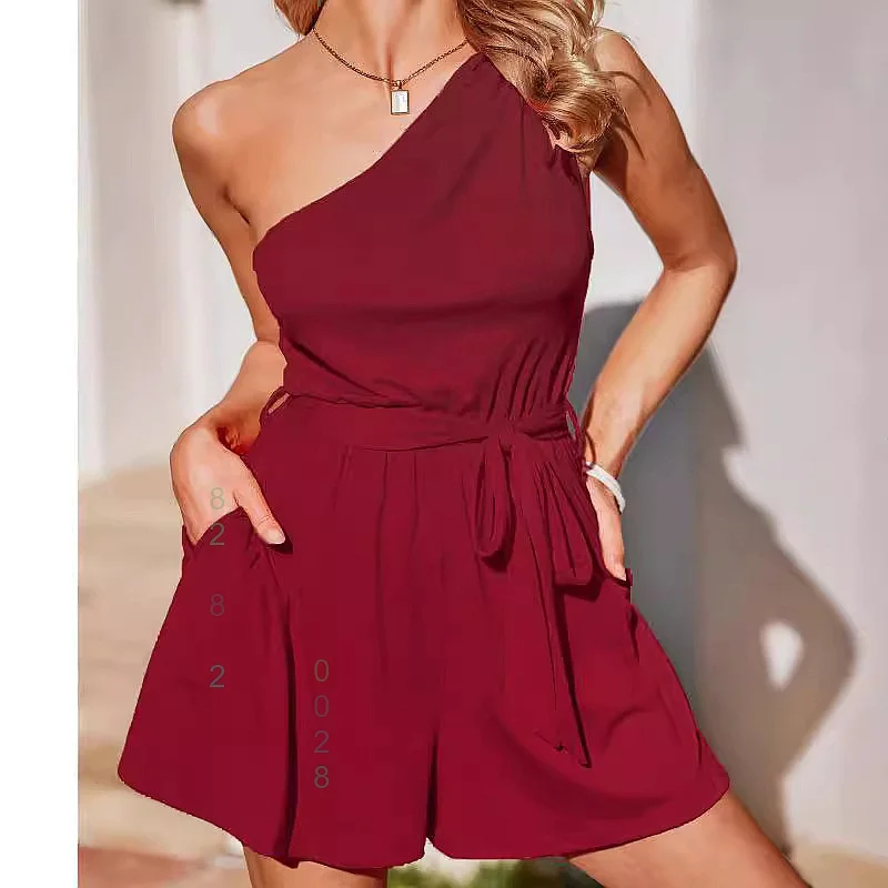 Sexy Off Shoulder Jumpsuit Summer Spring Solid Casual Overall Playsuit Women Bodysuit Romper
Sexy Off Shoulder Jumpsuit Summer Spring Solid Casual Overall Playsuit Women Bodysuit Romper