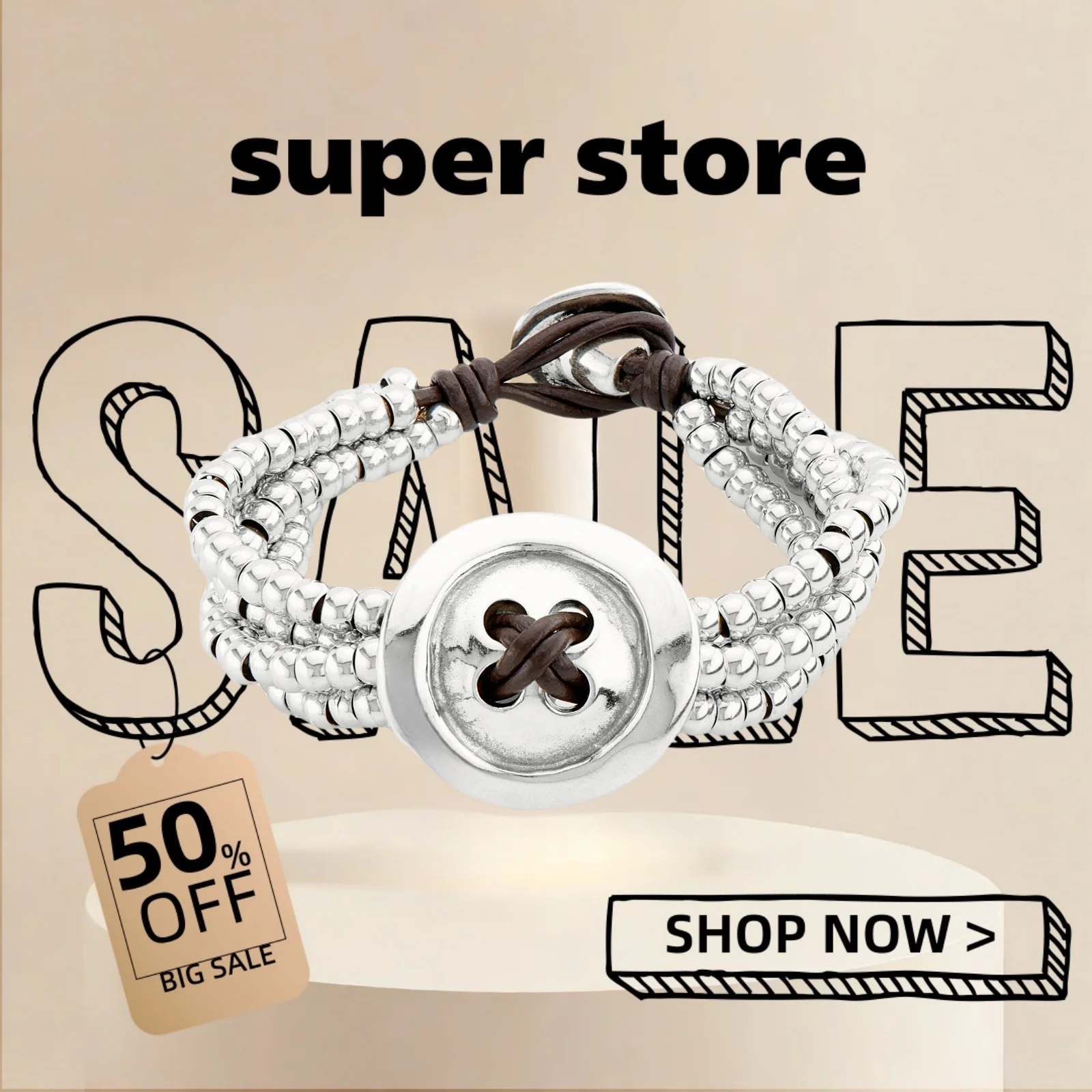 2025 UHO Europe and America Original New Product Silvery Multi layer Round Bead Button Bracelet Women's Luxury Christmas Gift
2025 UHO Europe and America Original New Product Silvery Multi layer Round Bead Button Bracelet Women's Luxury Christmas Gift