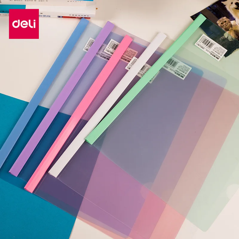 10 Pcs Deli Stationery PP Report Cover & Spine Bar Holder File Folders A4 For Exercise Books Documents Papers Bills
10 Pcs Deli Stationery PP Report Cover & Spine Bar Holder File Folders A4 For Exercise Books Documents Papers Bills