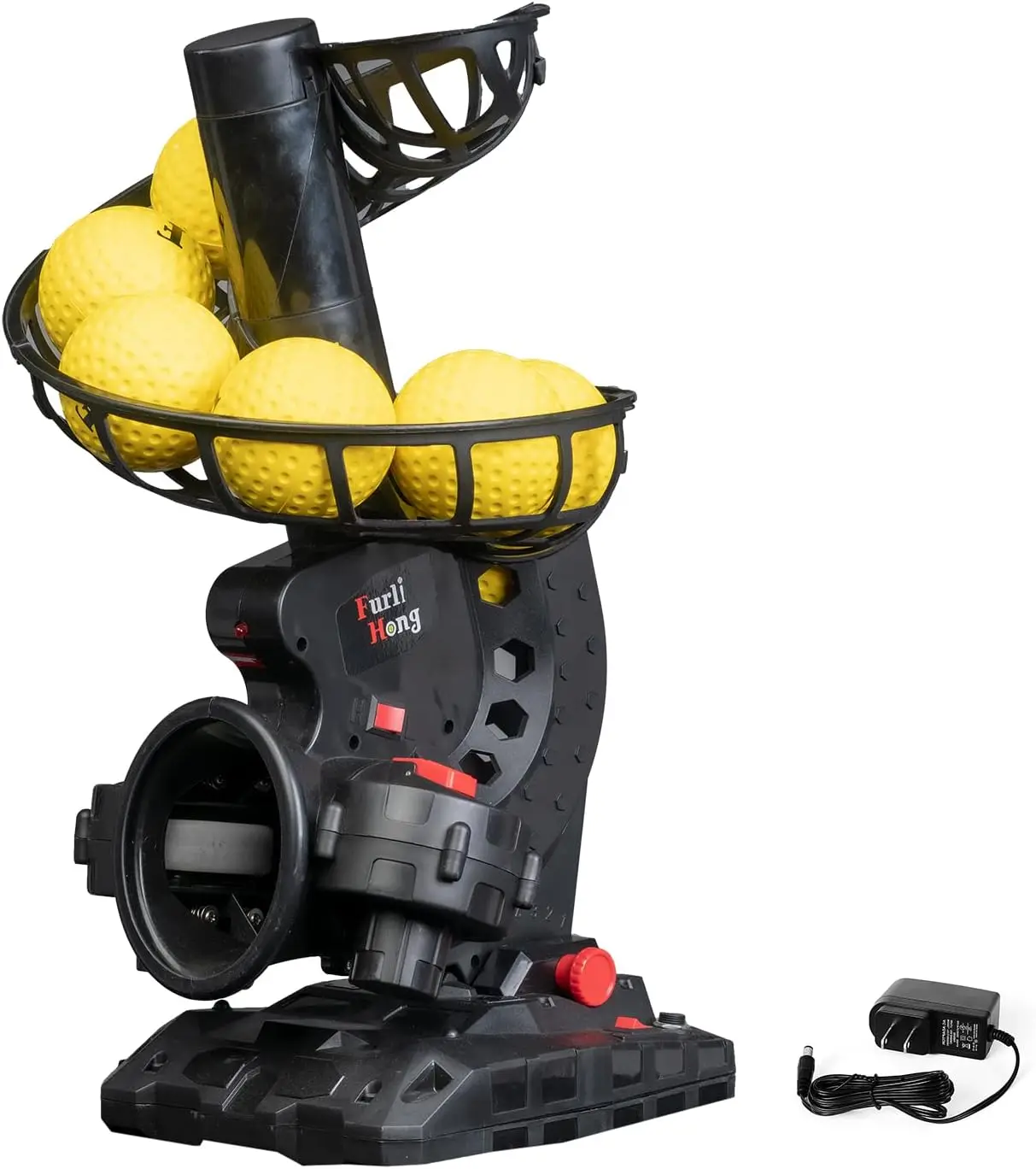 Upgraded Electronic Baseball Pitching Machine Adjustable Angles Speed AC Adapter or Battery Powered Comes with 8 Dimpled Balls
Upgraded Electronic Baseball Pitching Machine Adjustable Angles Speed AC Adapter or Battery Powered Comes with 8 Dimpled Balls