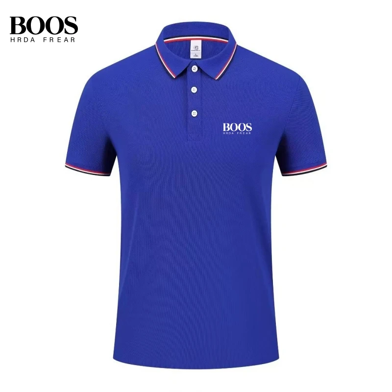 New men's high-quality short sleeved polo shirt, summer fashion, casual, comfortable, breathable and versatile top
New men's high-quality short sleeved polo shirt, summer fashion, casual, comfortable, breathable and versatile top