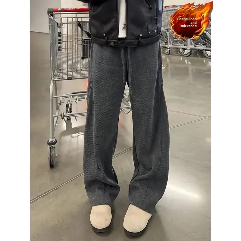 Ультратонкие брюки с широкими штанинами, на подкладке, повседневные, прямого кроя, женские, осенне-зимние, больших размеров
Ультратонкие брюки с широкими штанинами, на подкладке, повседневные, прямого кроя, женские, осенне-зимние, больших размеров