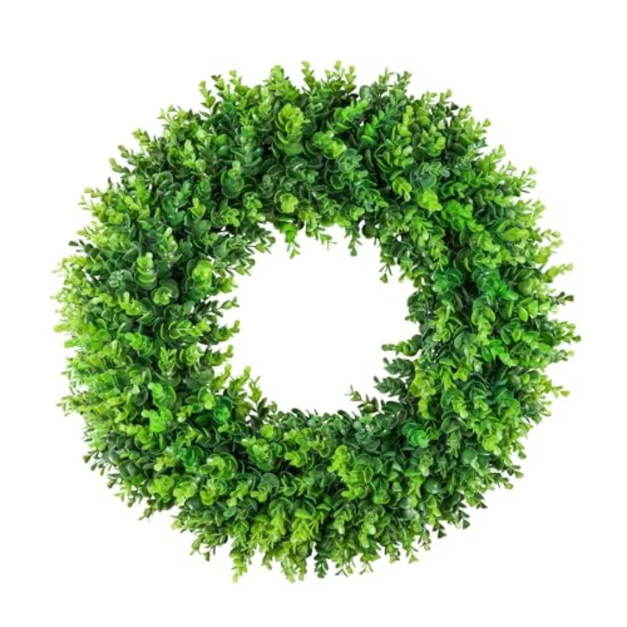 Large Boxwood Wreath Front Door 24'' Artificial Spring Wreaths for Front Door Farmhouse Wedding Green Year Round Indoor Outdoor
Large Boxwood Wreath Front Door 24'' Artificial Spring Wreaths for Front Door Farmhouse Wedding Green Year Round Indoor Outdoor