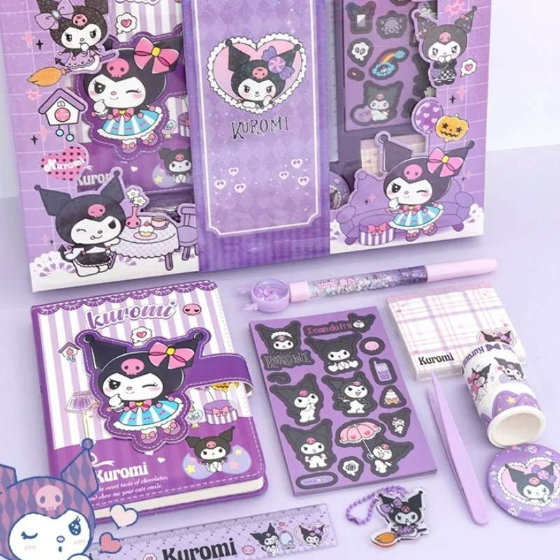 Новинка, Канцелярский набор Sanrio, Подарочная карточка для учащихся в школу, Wai Kuromi Melody Coil, настольный карандаш, фотоподарок, игрушка
Новинка, Канцелярский набор Sanrio, Подарочная карточка для учащихся в школу, Wai Kuromi Melody Coil, настольный карандаш, фотоподарок, игрушка