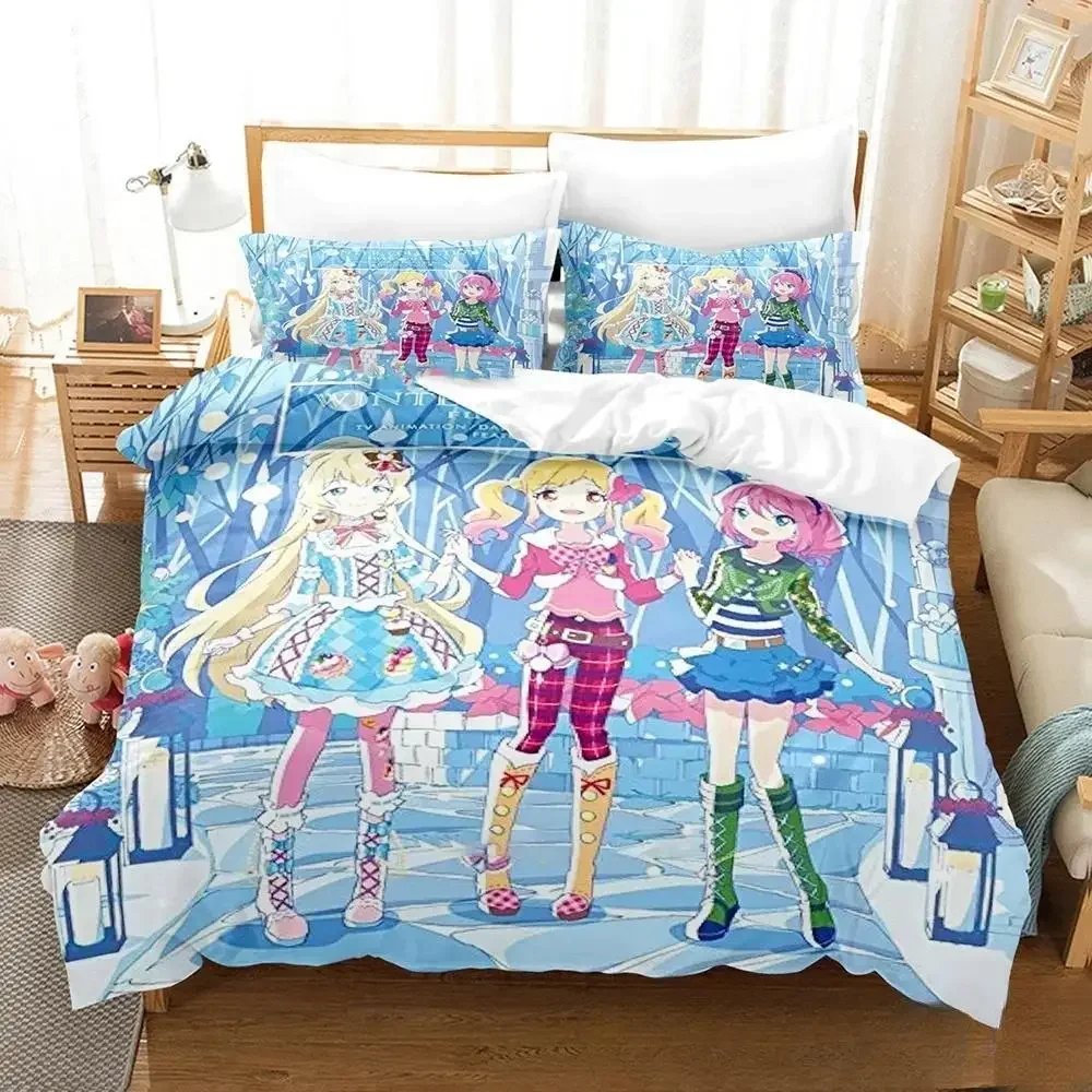 Комплект постельного белья в стиле аниме Aikatsu с 3D принтом, пододеяльник, пододеяльник, наволочка, одеяло, королевский размер, комплект постельного белья для взрослых для мальчиков
Комплект постельного белья в стиле аниме Aikatsu с 3D принтом, пододеяльник, пододеяльник, наволочка, одеяло, королевский размер, комплект постельного белья для взрослых для мальчиков