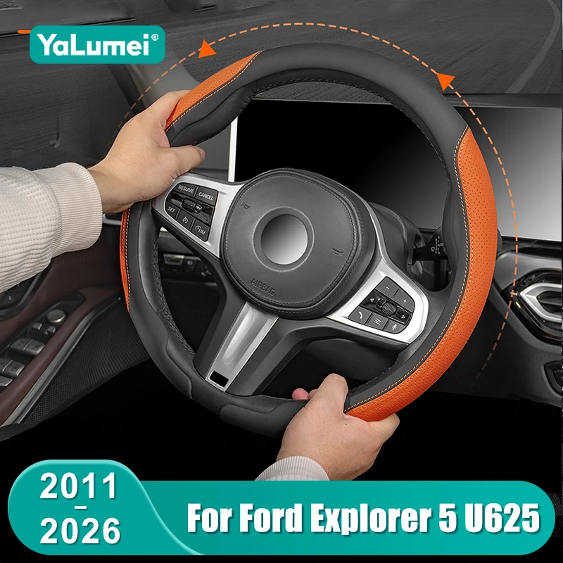 For Ford Explorer 5 U625 2011 2012 2013 2014 - 2016 2017 2018 2019 2020 2021 2022 2023 2024 2025 2026 Car Steering Wheel Cover
For Ford Explorer 5 U625 2011 2012 2013 2014 - 2016 2017 2018 2019 2020 2021 2022 2023 2024 2025 2026 Car Steering Wheel Cover