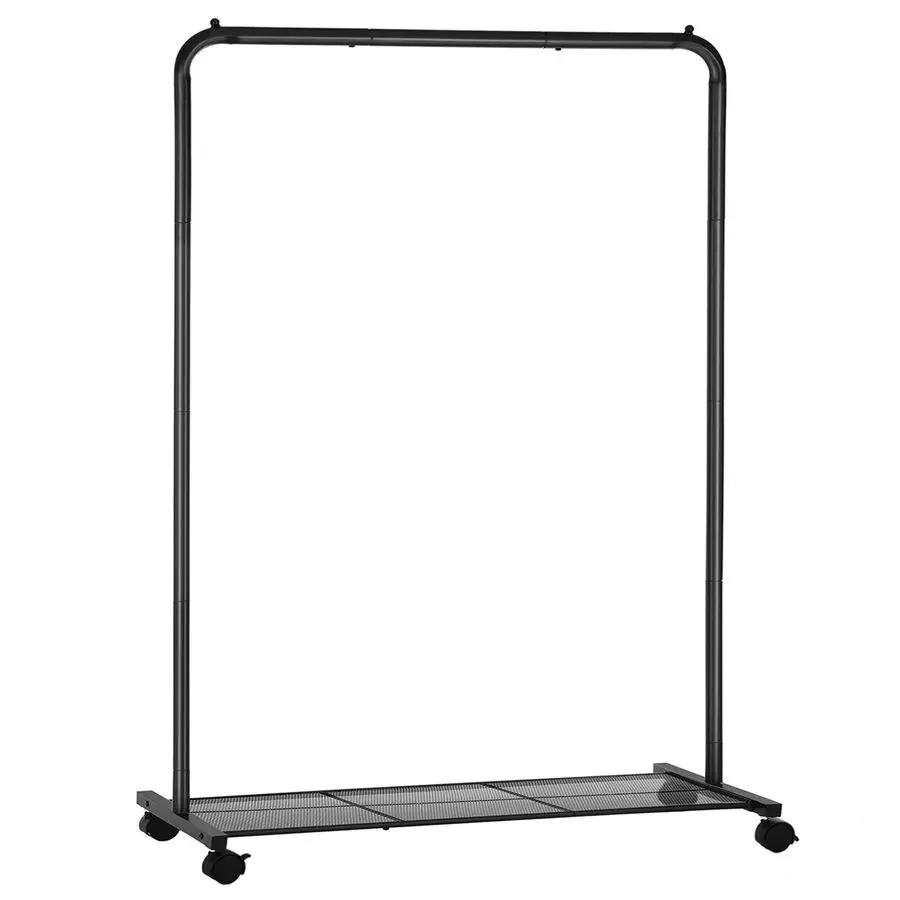 Clothes Rack with Wheels, Clothing Rack for Hanging Clothes, 25.4 mm Metal Garment Rack with Dense Mesh Storage Shelf, 110 lb L
Clothes Rack with Wheels, Clothing Rack for Hanging Clothes, 25.4 mm Metal Garment Rack with Dense Mesh Storage Shelf, 110 lb L