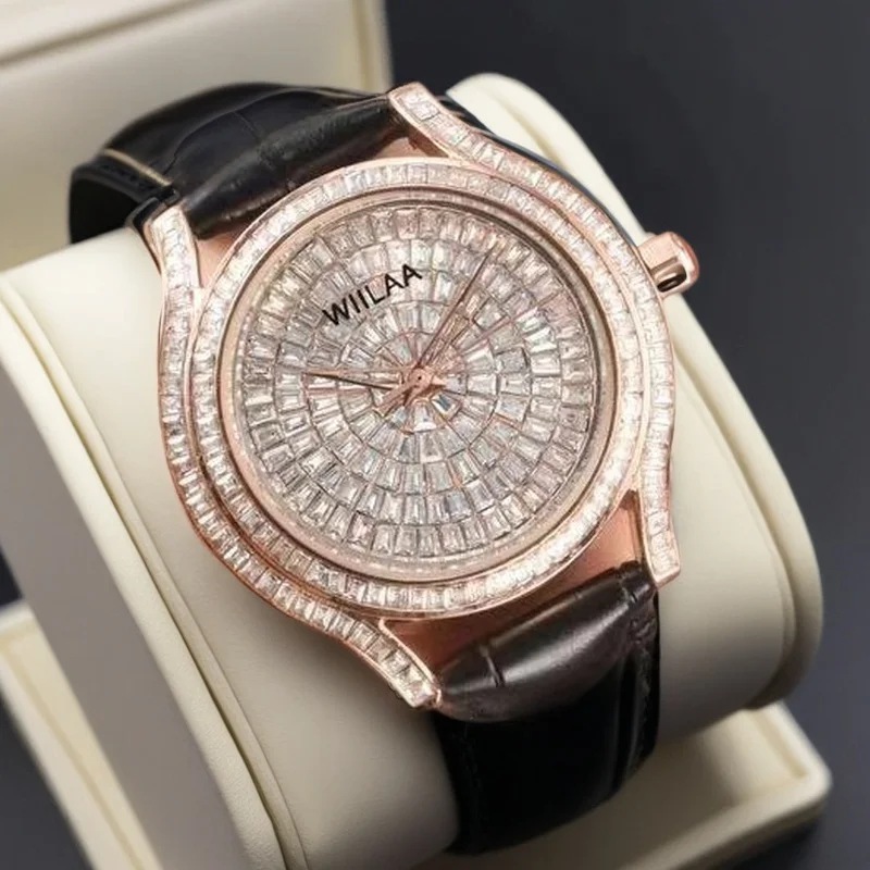 New high-luxury, fashionable, simple and elegant business ladies watch with personalized starry decoration
New high-luxury, fashionable, simple and elegant business ladies watch with personalized starry decoration