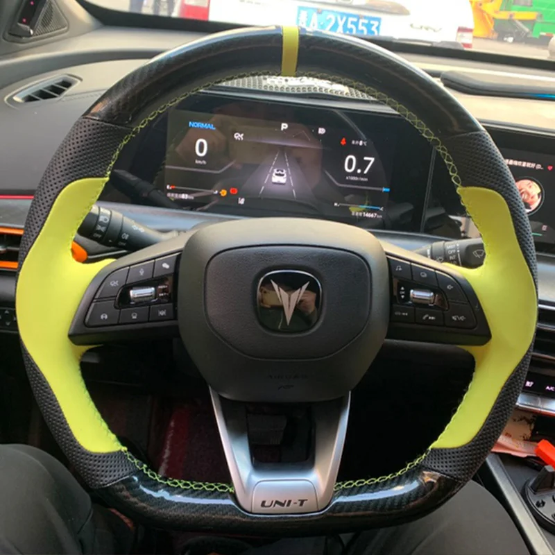 Для Changan UNI-T 2020 2021 2022 ручная строчка Нескользящая углеродная волоконная натуральная кожа спортивный стиль
Для Changan UNI-T 2020 2021 2022 ручная строчка Нескользящая углеродная волоконная натуральная кожа спортивный стиль