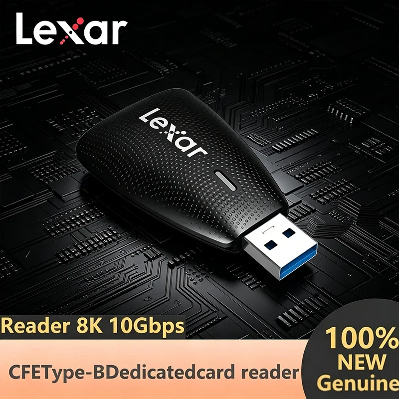Lexar USB3.1/3.2 Type-C Card Reader Lightweight Adapter for Laptops Desktops And Smart Devices Supports SD MicroSD TF
Lexar USB3.1/3.2 Type-C Card Reader Lightweight Adapter for Laptops Desktops And Smart Devices Supports SD MicroSD TF