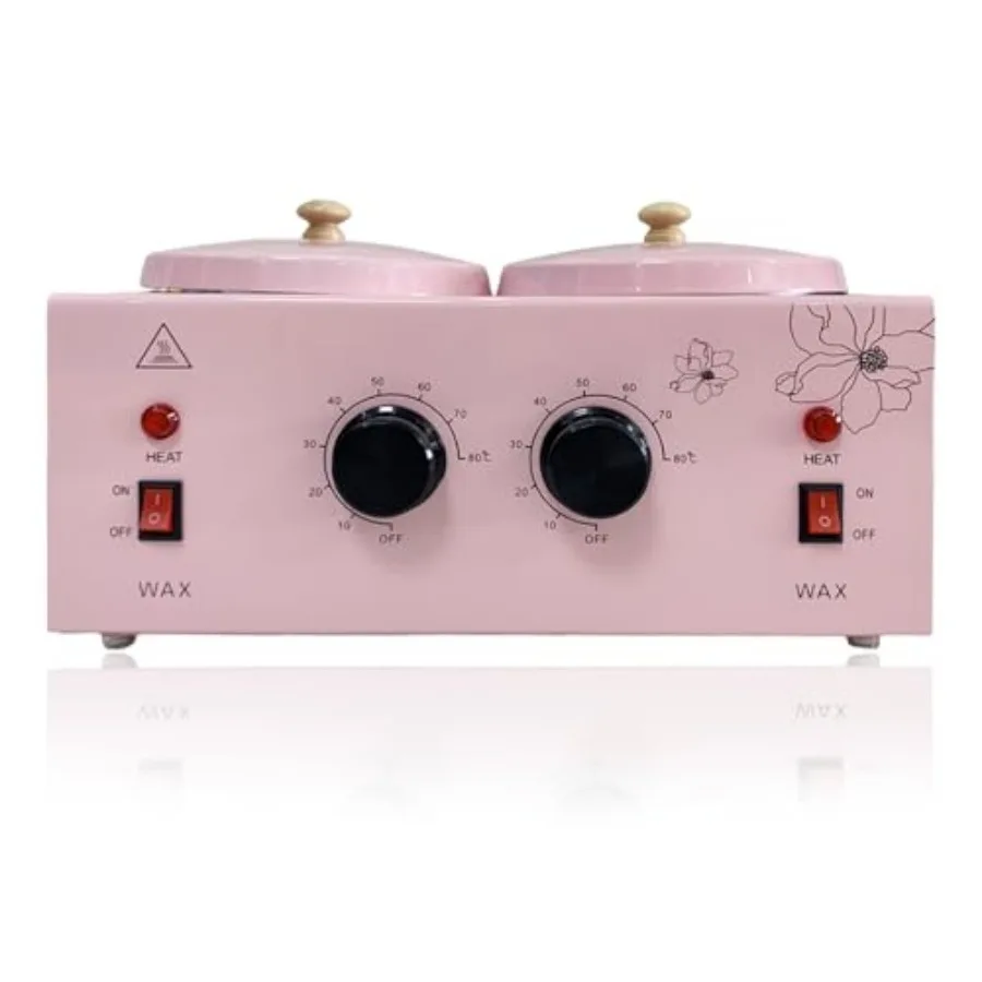 Double Wax Warmer Professional Melted Wax Beads for Hair RemovalFast Electric Wax Heater with Adjustable Temperature Set for Wo
Double Wax Warmer Professional Melted Wax Beads for Hair RemovalFast Electric Wax Heater with Adjustable Temperature Set for Wo