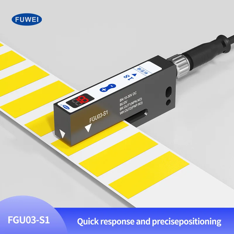 FUWEI FGU03-S Этикетировочная машина, специальный фотоэлектрический датчик, этикетировочная машина для клея, слот типа 3M, непрозрачный датчик этикеток
FUWEI FGU03-S Этикетировочная машина, специальный фотоэлектрический датчик, этикетировочная машина для клея, слот типа 3M, непрозрачный датчик этикеток