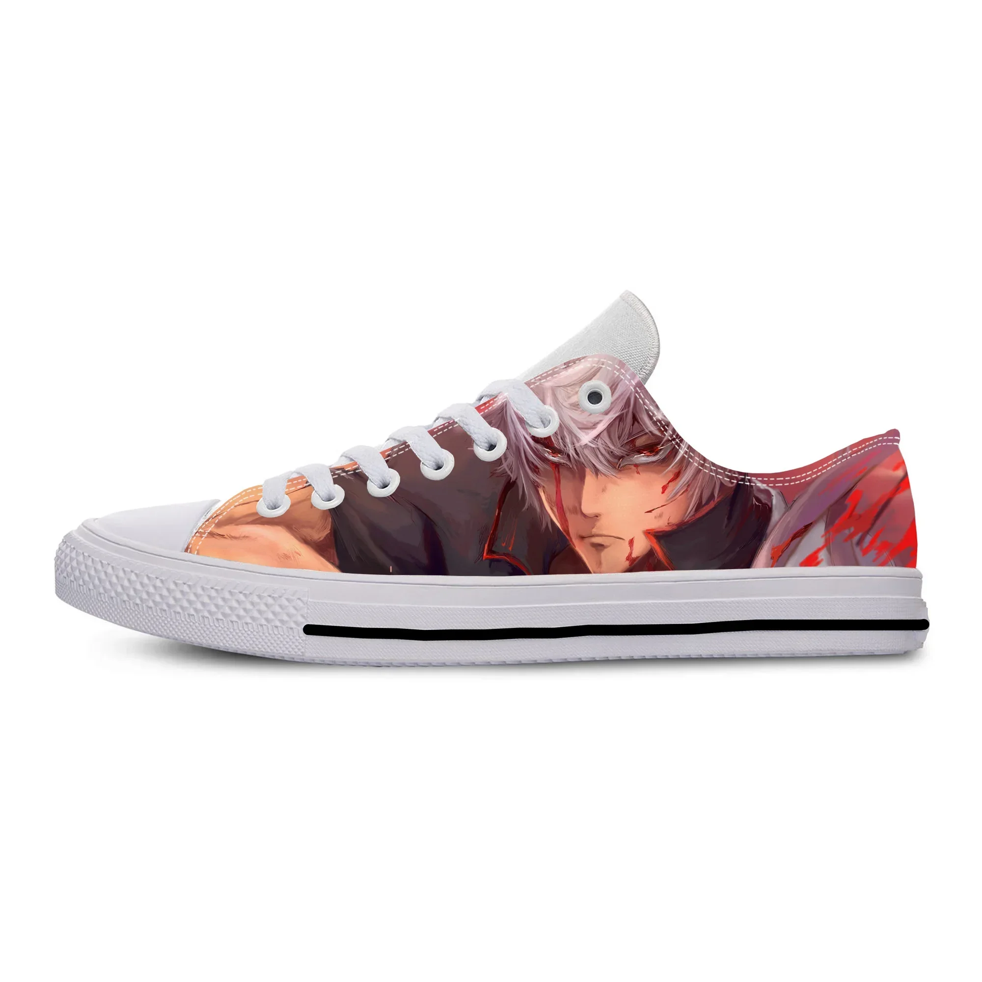Anime Manga Cartoon Comic Gintama Sakata Gintoki Casual Cloth Shoes Low Top Lightweight Breathable 3D Print Men Women Sneakers
Anime Manga Cartoon Comic Gintama Sakata Gintoki Casual Cloth Shoes Low Top Lightweight Breathable 3D Print Men Women Sneakers