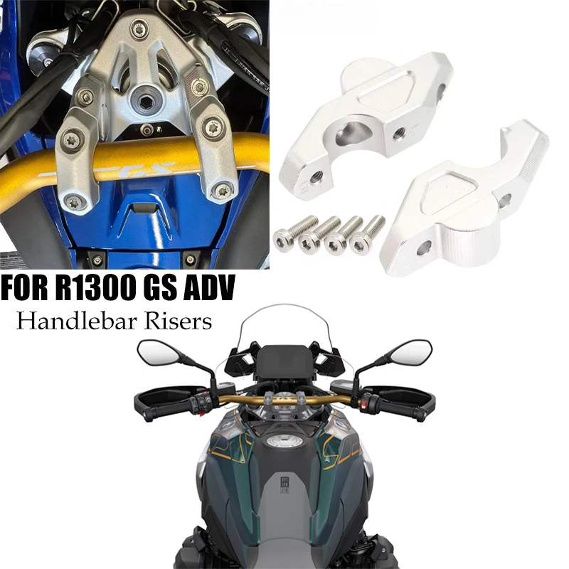 Комплект креплений для руля мотоцикла (райзеры) для BMW R 1300 GS R1300gs R1300GSA R1300GS Adventure 2023-2025
Комплект креплений для руля мотоцикла (райзеры) для BMW R 1300 GS R1300gs R1300GSA R1300GS Adventure 2023-2025