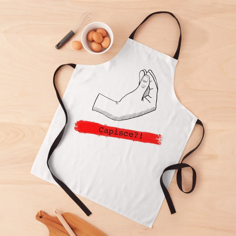 Capisce italian hand meme Apron Home and kitchen products Hairdressing Apron
Capisce italian hand meme Apron Home and kitchen products Hairdressing Apron
