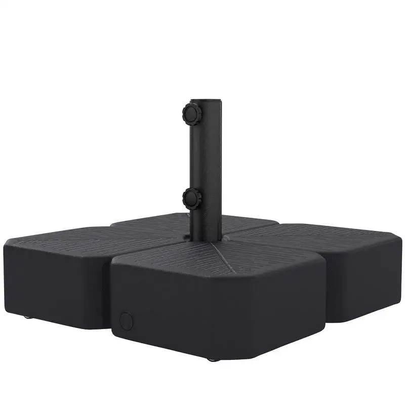 Patio Umbrella Base with Wheels Outdoor Umbrella Stand Holder for 1.5"/1.9" Poles Black
Patio Umbrella Base with Wheels Outdoor Umbrella Stand Holder for 1.5"/1.9" Poles Black