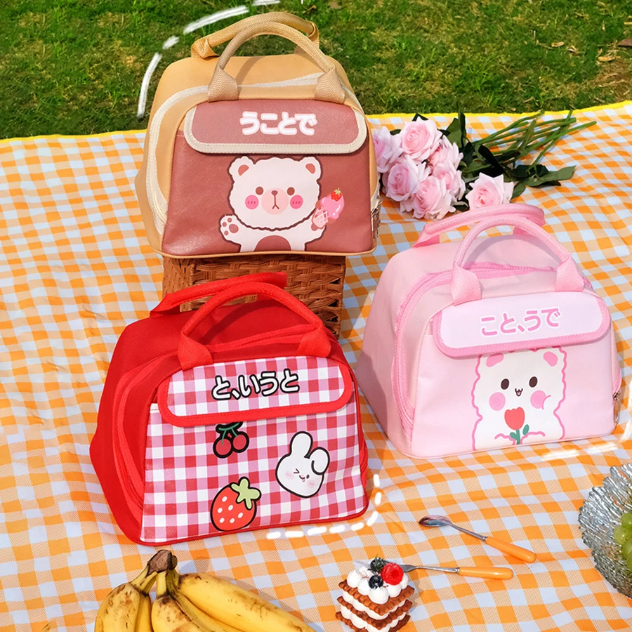 New cartoon printing lunch bag student insulation bag large capacity lunch box bag portable insulation bag
New cartoon printing lunch bag student insulation bag large capacity lunch box bag portable insulation bag
